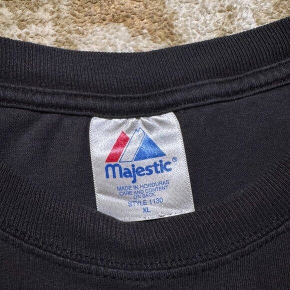 Vintage Majestic Chicago White Sox T-Shirt XL – MLB Licensed Black Tee - Picture 2 of 3